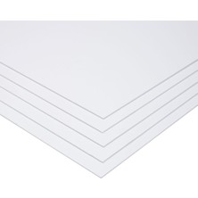 Kib Avm Shop Kibavmshop Maket Için 5mm 50X70 cm Beyaz Fotoblok 5 Adet