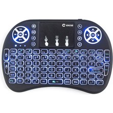 KingBoos Işıklı Kablosuz Mini Klavye