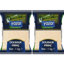 Yazar Dolmalık Kırık Pirinç 1 kg x 2 Paket