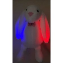 Sole LED Işıklı, Uyku Arkadaşı Uzun Kulak Bunny Peluş Tavşan 65CM