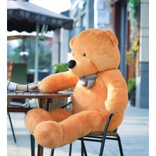 Sole % 100 Yerli - Papyonlu Sevimli Büyük Peluş Ayıcık, 130 cm