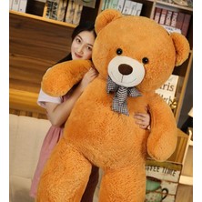 Sole % 100 Yerli - Papyonlu Sevimli Büyük Peluş Ayıcık, 130 cm