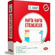 Data Yayınları 3. Sınıf Hafta Hafta Etkinlikler (8 Fasikül)