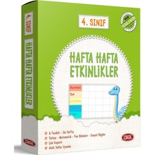 Data Yayınları 4. Sınıf Hafta Hafta Etkinlikler (8 Fasikül)