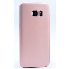 noktaks - Samsung Galaxy Note 5 - Kılıf Mat Soft Premier Silikon Kapak - Rose Gold