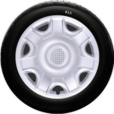 Sjs Sks Toyota Jant Kapağı 15 Inç Kırılmaz 1 Takım 4 Adet NO:301