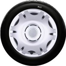 Sjs Sks Seat Jant Kapağı 15 Inç Kırılmaz 1 Takım 4 Adet NO:305