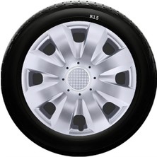 Sjs Sks Honda Jant Kapağı 15 Inç Kırılmaz 1 Takım 4 Adet NO:321