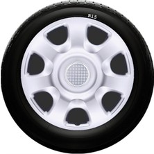 Sjs Sks Mazda Jant Kapağı 15 Inç Kırılmaz 1 Takım 4 Adet NO:336