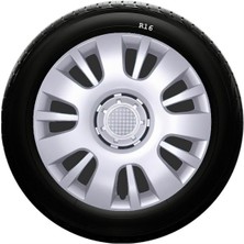 Sjs Sks Mazda Jant Kapağı 16 Inç Kırılmaz 1 Takım 4 Adet NO:407