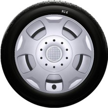 Sjs Sks Opel Jant Kapağı 16 Inç Kırılmaz 1 Takım 4 Adet NO:404