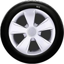 Sjs Sks Dacia Jant Kapağı 15 Inç Kırılmaz 1 Takım 4 Adet NO:331