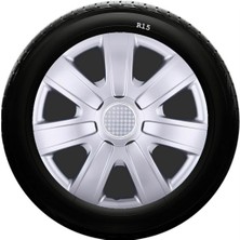 Sjs Sks Peugeot Jant Kapağı 15 Inç Kırılmaz 1 Takım 4 Adet NO:325