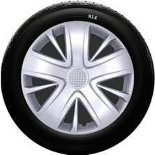 Sjs Sks Nissan Jant Kapağı 16 Inç Kırılmaz 1 Takım 4 Adet NO:428