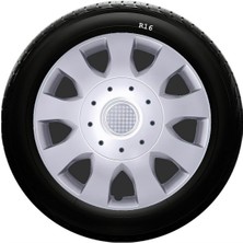 Sjs Sks Dacia Jant Kapağı 16 Inç Kırılmaz 1 Takım 4 Adet NO:400