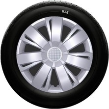Sjs Sks Seat Jant Kapağı 16 Inç Kırılmaz 1 Takım 4 Adet NO:411