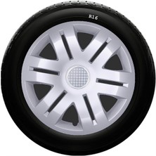 Sjs Sks Hyundai Jant Kapağı 16 Inç Kırılmaz 1 Takım 4 Adet NO:406