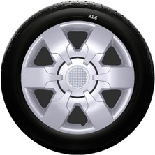 Sjs Sks Skoda Jant Kapağı 16 Inç Kırılmaz 1 Takım 4 Adet NO:413