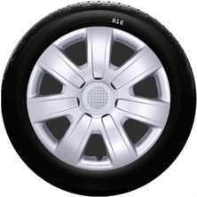 Sjs Sks Alfa Romeo Jant Kapağı 16 Inç Kırılmaz 1 Takım 4 Adet NO:415