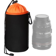 ZSZH Slr Kamera Lens Liner Bag Su Geçirmez Koruyucu Kılıf - Turuncu