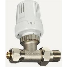 E.C.A Termostatik Radyatör Valfi Düz Pex  Trv4 (16*2mm) 602120779