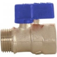 E.C.A 1/2" Mini Küresel Valf Mavi Iç Dış Vida 602122003