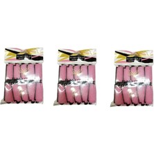 Fumo Sünger Bigudi Pembe 10lu X 3 Paket