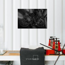 Makta Motosiklet - Bisiklet Figürlü Tablo