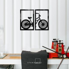 Makta Motosiklet - Bisiklet Figürlü Tablo