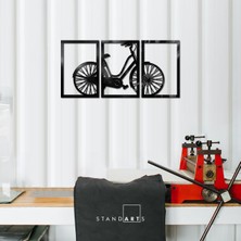 Makta Motosiklet - Bisiklet Figürlü Tablo