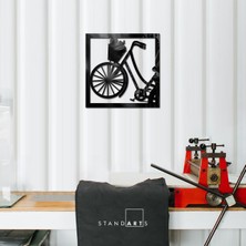 Makta Motosiklet - Bisiklet Figürlü Tablo
