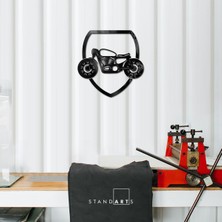 Makta Motosiklet - Bisiklet Figürlü Tablo