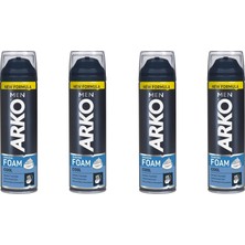 Arko Men Tıraş Köpüğü Cool 200 ml x 4 Adet
