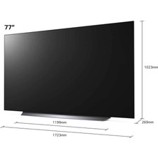 LG OLED77C14LB 77" 195 Ekran Uydu Alıcılı 4K Ultra HD Smart OLED TV