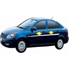 Ebal Oto Hyundai Accent Era Krom Yan Kapı Çıtası 4 Kapı 2006 Üzeri P.çelik