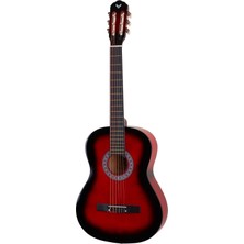 Angel ACG100-RDS 4/4 Kırmızı Klasik Gitar