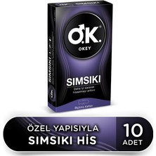 Okey Sımsıkı Prezervatif 10'lu