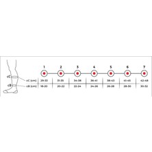 Variteks 912DIZ Altı Basınç Çorabı (Açık Burun) S