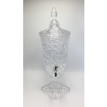 Ily Tuana 2 Litre Musluklu Cam Su Sebili Şerbetlik ve Damacana