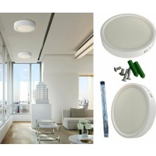 Çağatay Elektrik Ct 5233 18 W Sıva Üstü LED Armatür Metal Kasa 6400K Beyaz Işık