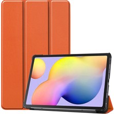 AktarMobile Samsung Galaxy Tab S7 Fe Lte T737 Uyumlu Kılıf Standlı Akıllı Kapak Smart Cover Tablet Kılıfı