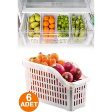 Mim Life Plastik Buzdolabı Düzenleyici 6'lı Set