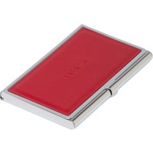 Tergan Kırmızı Deri Unisex Kredi Kartlık 00195C71
