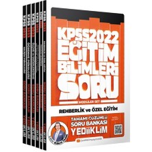Yediiklim Yayınları KPSS 2022 Eğitim Bilimleri Tamamı Çözümlü Soru Bankası Modüler Set