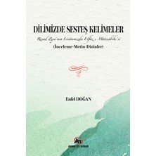 Dilimizde Sesteş Kelimeler - Enfel Doğan