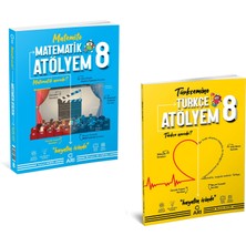 Arı Yayıncılık 8.Sınıf Matematik Türkçe Atölyem Seti Yeni 2022