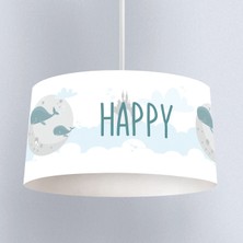 instababyrooms Çocuk Odası Dijital Baskılı Dekoratif Sarkıt Avize Model 138