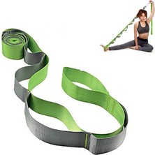 Zsykd Zsykd12 Kafes Yoga Bant Streç Böler Direnç Kayış, Boyutu: 250 x Olanağı Sağlayan 3,8 Cm'lik (Yeşil) (Yurt Dışından)