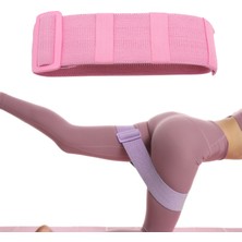 Zsykd2 Adet LD-3606 Ayarlanabilir Kaymaz Yoga Kemer Kıvam Gerginlik Kuşak (Pembe) (Yurt Dışından)