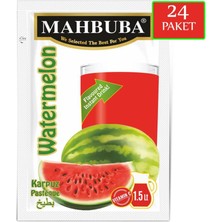 Mahbuba Karpuz Aromalı Soğuk Toz İçecek 24x9gr